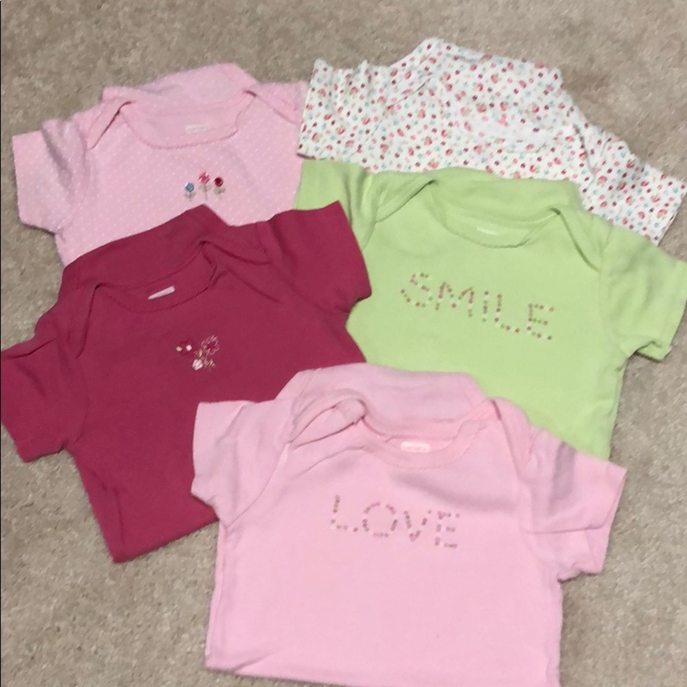 Carter’s Short Sleeve Onesies 24 month